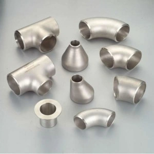 JIS B2313 Butt Seld Pipe Fitting SGP Elbow Tee Cap Con Variati E Pressione Rating