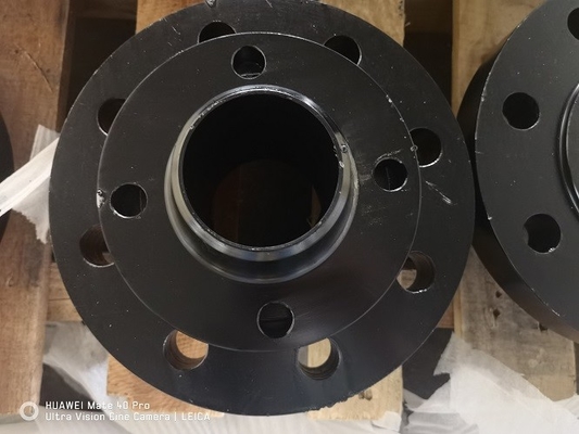 Pittura del nero della flangia Dn200 Asme A105n del tubo filettato di Wn 150lbs
