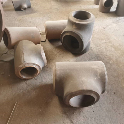 Soluzione per tubazioni Sosta di saldatura riducente Fitting di tubi di tee Din EN 10253 Per applicazioni petrolifere