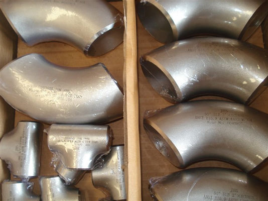 saldatura testa a testa diritta del raccordo a T di acciaio inossidabile di 45D 90D 180D SS304L SS316L STD SCH40