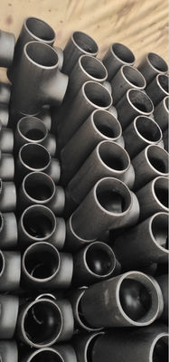 I T uguale 3&quot; 5&quot; 10&quot; del acciaio al carbonio dell'ANSI B16.9 ASTM A234WPB hanno galvanizzato la riduzione del T