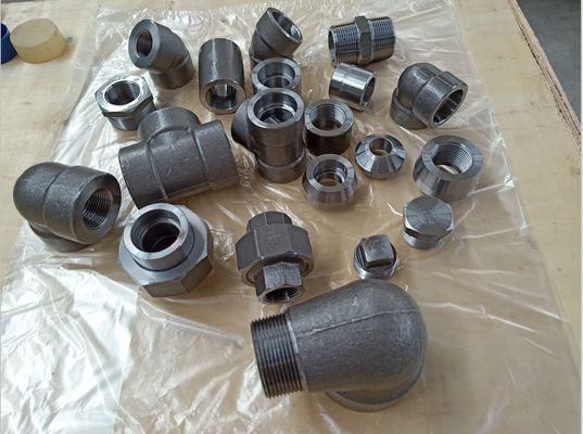 Caldo immerso ha galvanizzato il T adattantesi 3000LB del cappuccio del gomito di ASME B16.11 ASTM A105