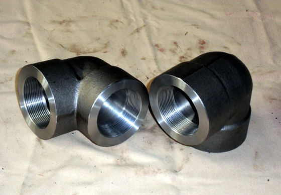ASME B16.11 ha forgiato il T adatto del gomito dell'interruttore dei montaggi ASTM A105N che coppia 3000lbs