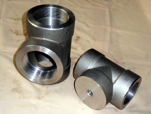 ASME B16.11 ha forgiato il T adatto del gomito dell'interruttore dei montaggi ASTM A105N che coppia 3000lbs