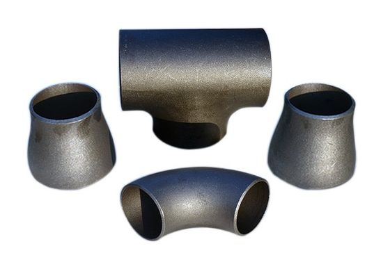 Gli accessori per tubi di spinta caldi di acciaio dolce di BACCANO EN10253 sgomitano il cappuccio del riduttore del T