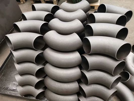Accessori per tubi saldati senza cuciture del gomito del acciaio al carbonio di JIS 2311 SGP 45 90 180 gradi