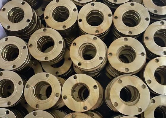 FLANGIA di PIATTO di JIS B2220 1K 2K SS400 DN10 alla FLANGIA CIECA della PITTURA GIALLA DN1500