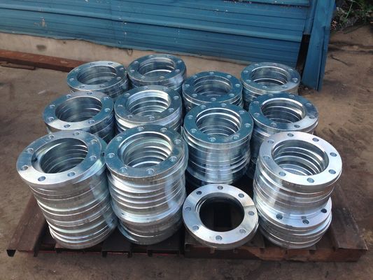 PN10 PN16 S235JR P280GH galvanizzano la flangia sciolta EN1092-1 Type02 DIN2642