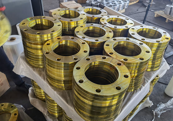 15NB 1200NB a GIALLO di BL SOH Carbon Steel SS400 di CONTENTINO della FLANGIA JIS B2220