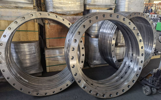 Anti slittamento dell'olio AWWA C207-07 Hubbed della ruggine sul PED 2000 della flangia ISO9001
