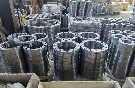 Anti slittamento dell'olio AWWA C207-07 Hubbed della ruggine sul PED 2000 della flangia ISO9001
