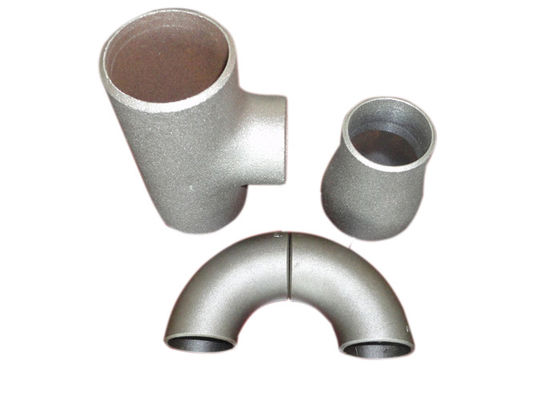 Cappuccio senza cuciture d'acciaio del riduttore del T del gomito di BACCANO EN10253-1 P265GH dei montaggi di metropolitana della saldatura testa a testa