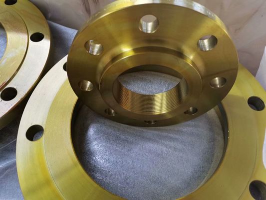 Norma di verniciatura gialla Bs4504 della flangia del tubo galvanizzata Ss316 di Wnrf Pn25 dell'acciaio