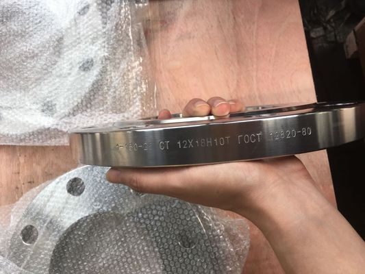 Flangia Atk GOST33259 cieco TYPE11 WNRF di acciaio inossidabile ст.12х18 Н 10Т della flangia GOST33259 per il collegamento di tubo